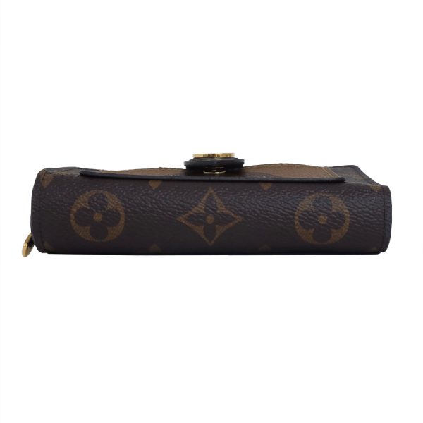 5000002884400746 4 Louis Vuitton Portefeuille Juliet Wallet Bifold Monogram Reverse Brown