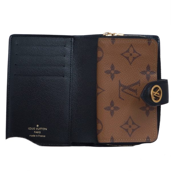 5000002884400746 7 Louis Vuitton Portefeuille Juliet Wallet Bifold Monogram Reverse Brown