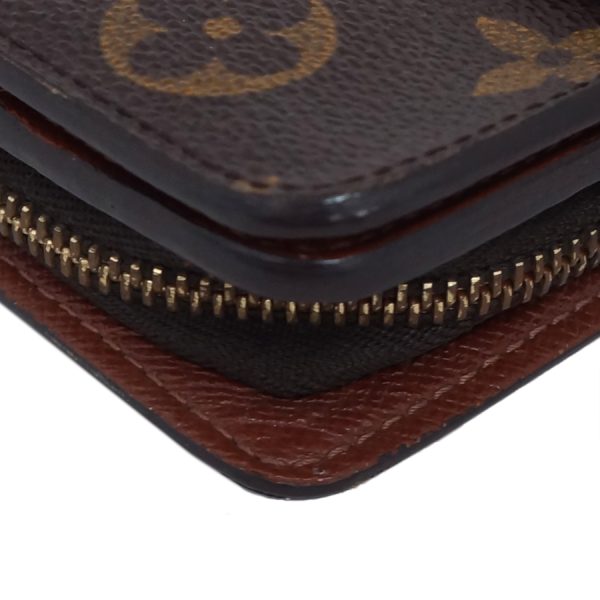 5000002884400747 6 Louis Vuitton Compact Zip Wallet Bifold Monogram Brown