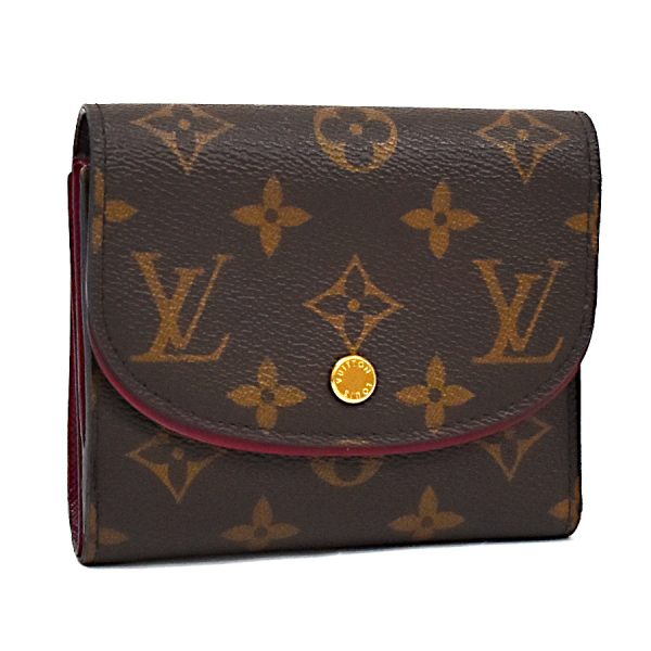 5000002884500716 1 Louis Vuitton Portefeuille Arianne Wallet Trifold Brown Fuchsia