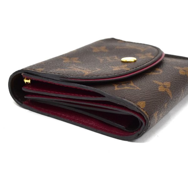 5000002884500716 5 Louis Vuitton Portefeuille Arianne Wallet Trifold Brown Fuchsia