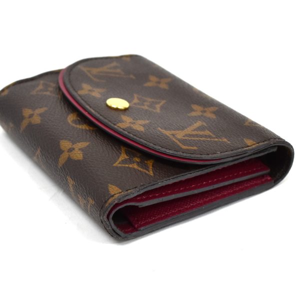 5000002884500716 6 Louis Vuitton Portefeuille Arianne Wallet Trifold Brown Fuchsia