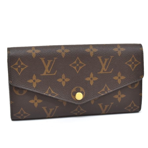 5000002889300742 1 Louis Vuitton Portefeuille Sarah Wallet Long Monogram Rose Ballerine