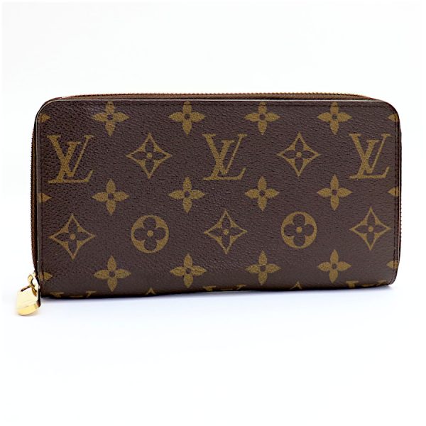 5000002889300769 1 Louis Vuitton Zippy Wallet Long Wallet Monogram Canvas Leather Brown