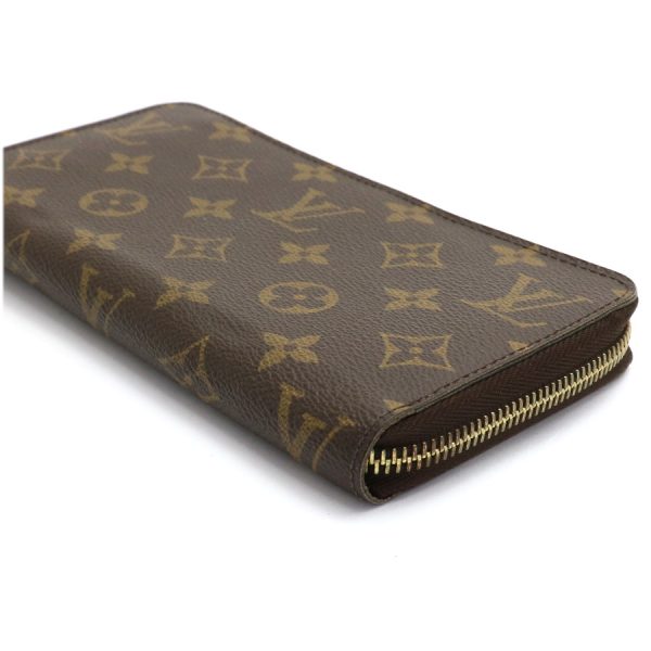 5000002889300769 6 Louis Vuitton Zippy Wallet Long Wallet Monogram Canvas Leather Brown