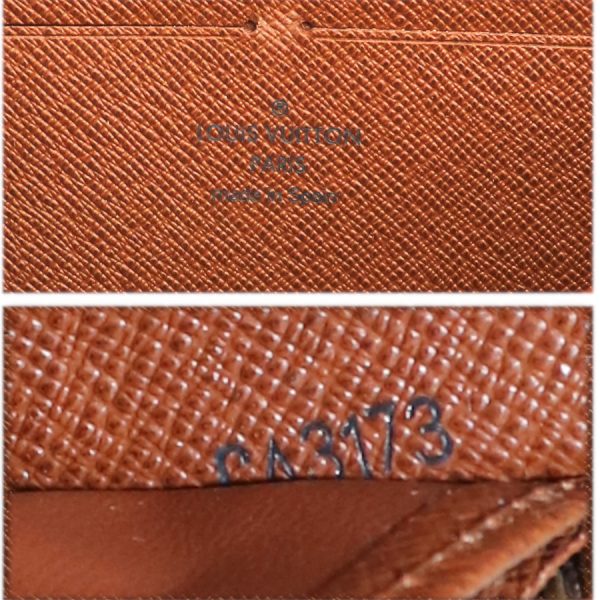 5000002889300769 9 Louis Vuitton Zippy Wallet Long Wallet Monogram Canvas Leather Brown