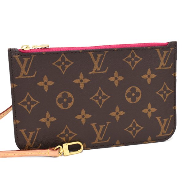 5000004884100961 1 Louis Vuitton Pouch for Neverfull Monogram Brown Pivoine PM