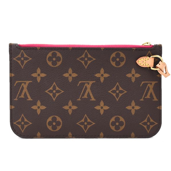 5000004884100961 3 Louis Vuitton Pouch for Neverfull Monogram Brown Pivoine PM