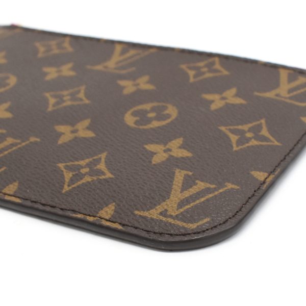 5000004884100989 5 Louis Vuitton Pouch for Neverfull Monogram Canvas Brown Pivoine