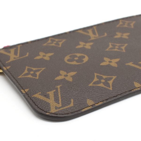 5000004884100989 6 Louis Vuitton Pouch for Neverfull Monogram Canvas Brown Pivoine