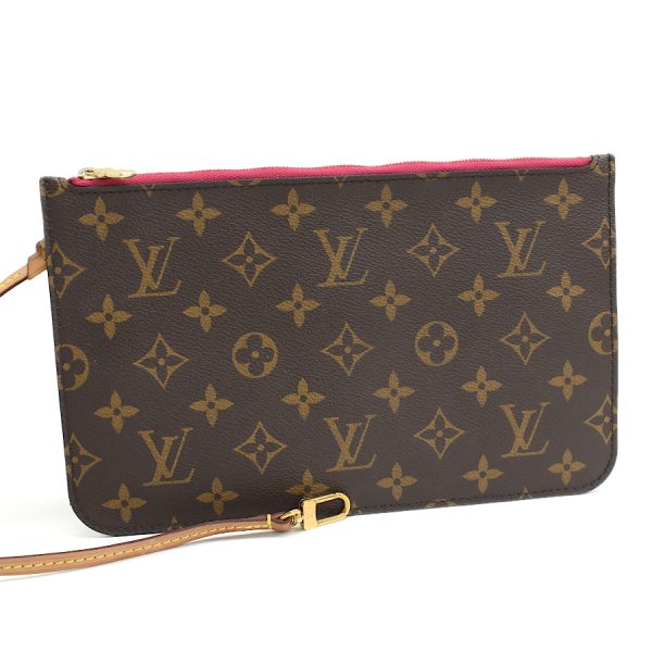 5000004884101010 1 Louis Vuitton Pouch for Neverfull Monogram Canvas Brown Pivoine