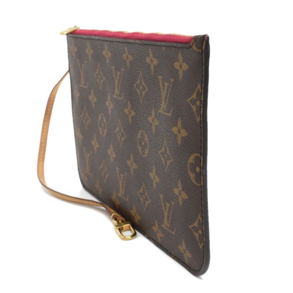 5000004884101010 2 Louis Vuitton Pouch for Neverfull Monogram Canvas Brown Pivoine