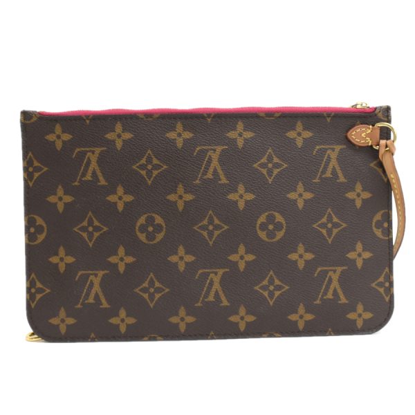 5000004884101010 3 Louis Vuitton Pouch for Neverfull Monogram Canvas Brown Pivoine