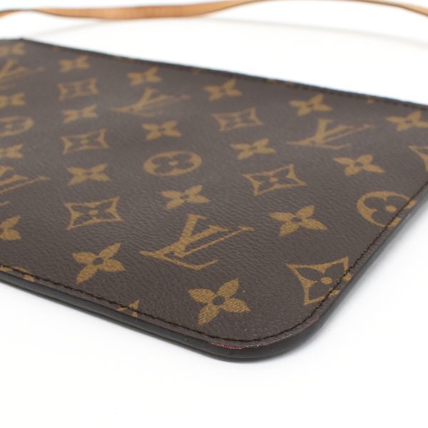 5000004884101010 5 Louis Vuitton Pouch for Neverfull Monogram Canvas Brown Pivoine