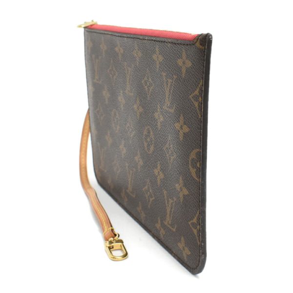 5000004884101012 2 Louis Vuitton Pouch for Neverfull Monogram Canvas Brown Cherry