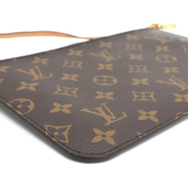 5000004884101012 6 Louis Vuitton Pouch for Neverfull Monogram Canvas Brown Cherry