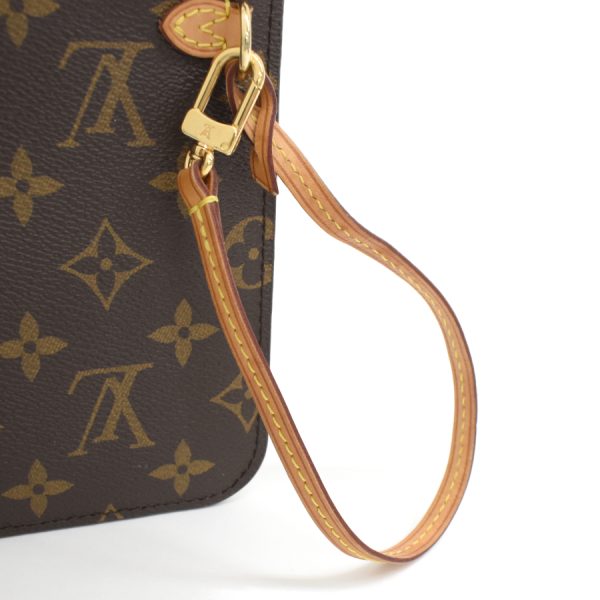 5000004884101012 7 Louis Vuitton Pouch for Neverfull Monogram Canvas Brown Cherry