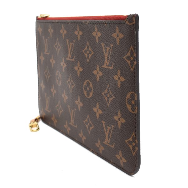 5000004884101020 2 Louis Vuitton Pouch for Neverfull Monogram Brown Red