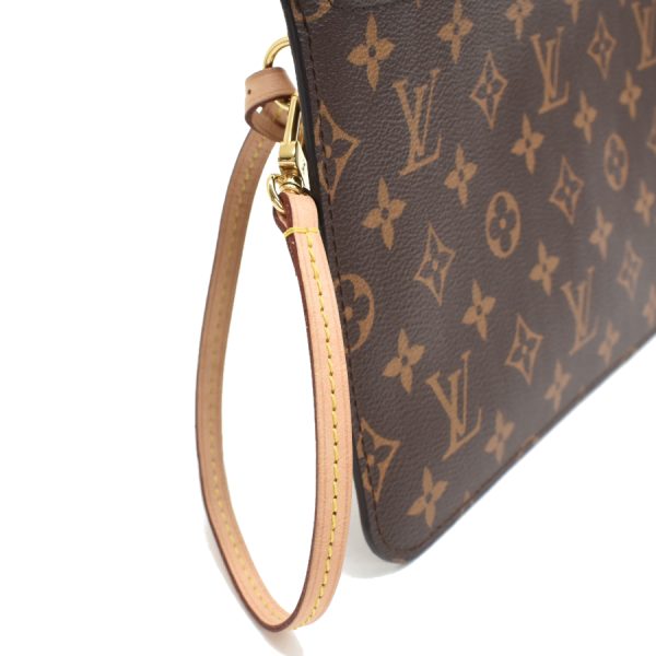 5000004884101020 7 Louis Vuitton Pouch for Neverfull Monogram Brown Red