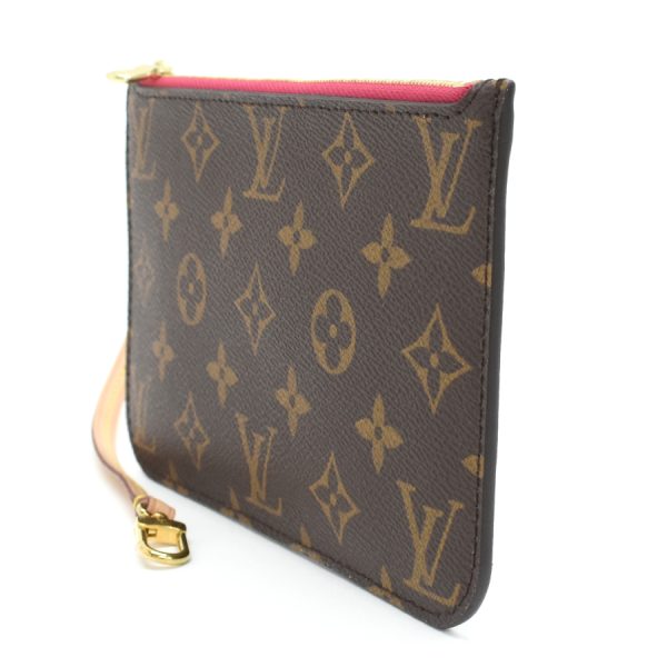 5000004884101034 2 Louis Vuitton Pouch for Neverfull Monogram Canvas Brown Pivoine