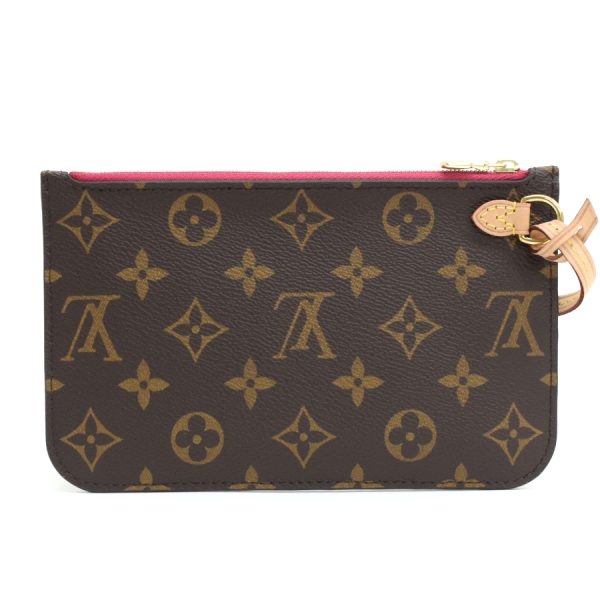 5000004884101034 3 Louis Vuitton Pouch for Neverfull Monogram Canvas Brown Pivoine