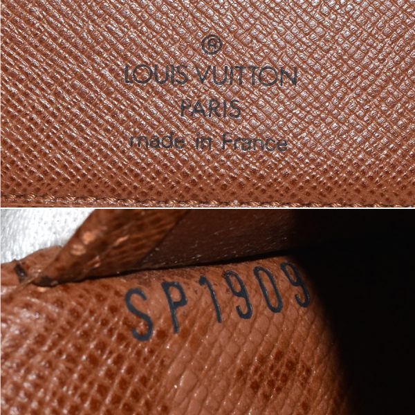 5000004884500347 9 Louis Vuitton Notebook Cover Agenda PM Monogram Canvas Leather Brown