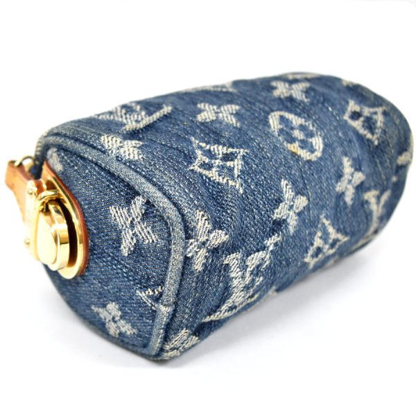 5000004884500348 5 Louis Vuitton Pouch Truth Speedy PM Monogram Denim Blue