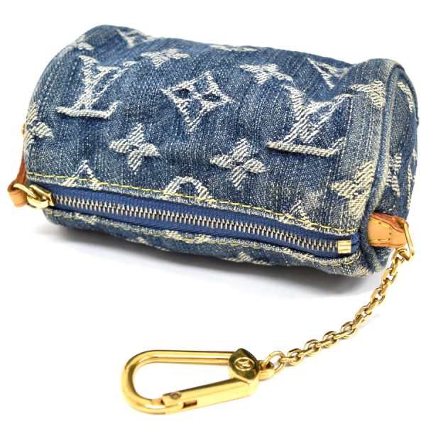 5000004884500348 7 Louis Vuitton Pouch Truth Speedy PM Monogram Denim Blue