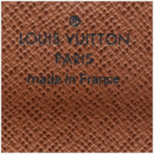 5000004889300356 9 Louis Vuitton Key Case Multicle 4 Monogram Canvas Leather Brown