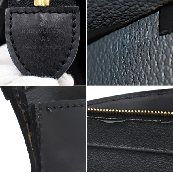 5000009884101286 9 Louis Vuitton Riviera Handbag Epi Leather Noir Black