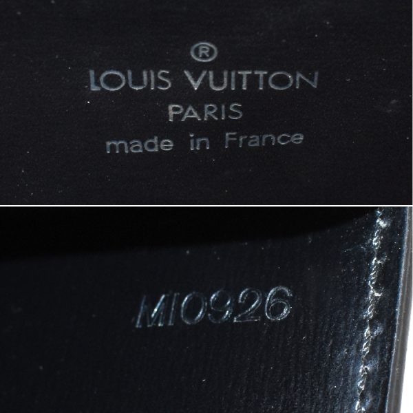 5000009884101371 8 Louis Vuitton Malesherbes Handbag Epi Leather Noir Black