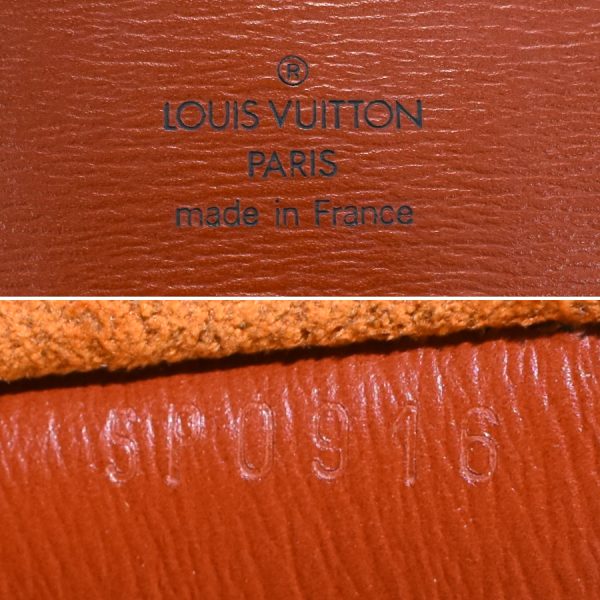 5000009884101377 8 Louis Vuitton Cluny Shoulder Bag M52253 Epi Kenya Brown