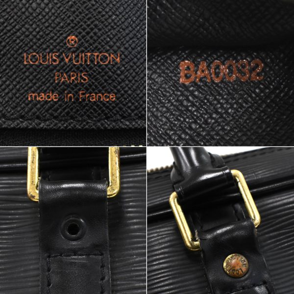 5000009884101389 9 Louis Vuitton Porte Documents Voyage Business Bag Epi Noir