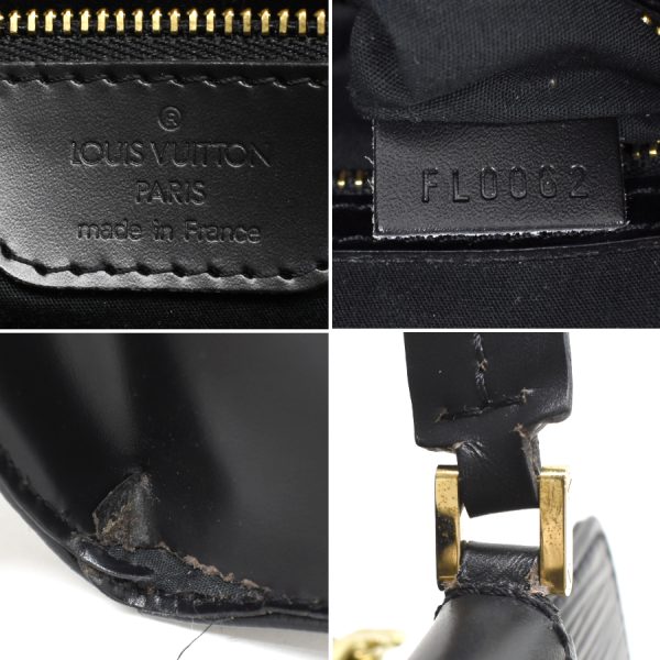 5000009884101451 9 Louis Vuitton Figari MM Handbag Epi Leather Noir Black