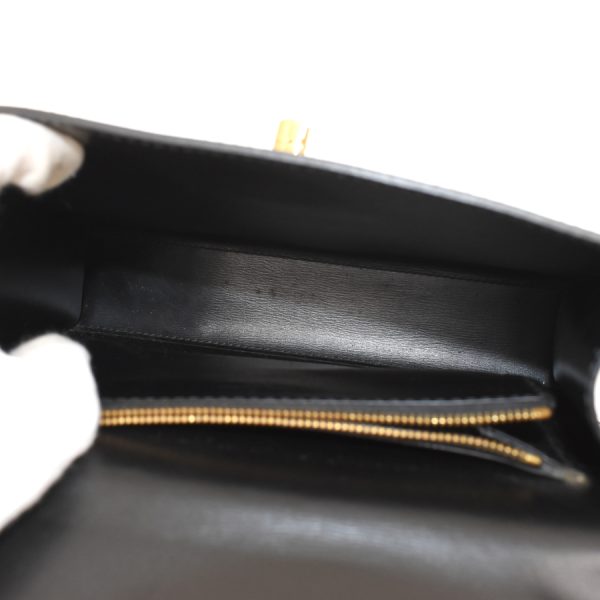 5000009884101456 7 Louis Vuitton Malesherbes Top Handle Handbag Epi Leather Noir Black