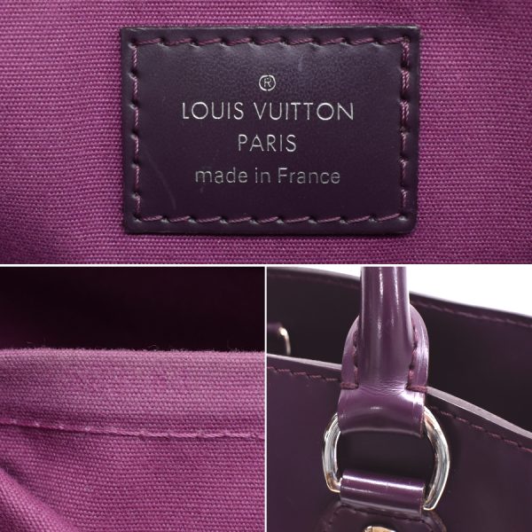 5000009884101458 9 Louis Vuitton Passy PM Handbag Tote Epi Leather Cassis Purple