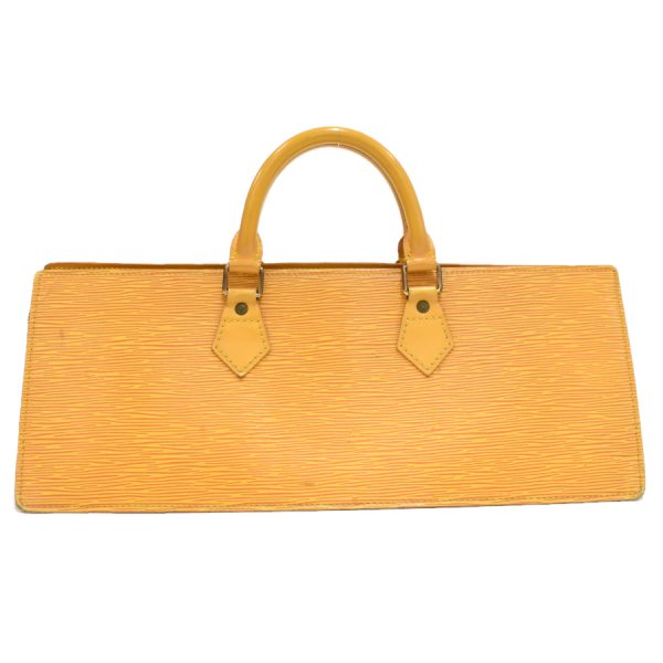 5000009884101469 3 Louis Vuitton Sac Triangle Handbag Epi Leather Tassili Yellow