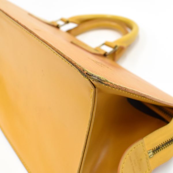 5000009884101469 6 Louis Vuitton Sac Triangle Handbag Epi Leather Tassili Yellow