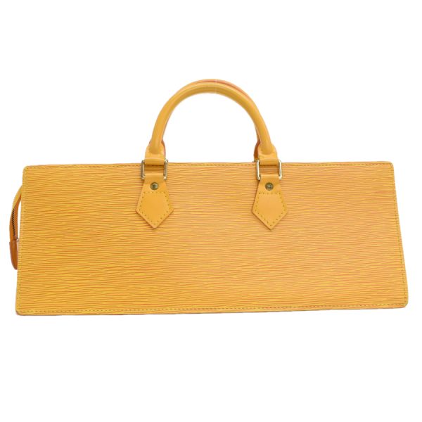 5000009884101483 3 Louis Vuitton Sac Triangle Handbag Epi Leather Tassili Yellow