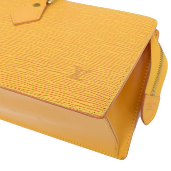 5000009884101483 5 Louis Vuitton Sac Triangle Handbag Epi Leather Tassili Yellow