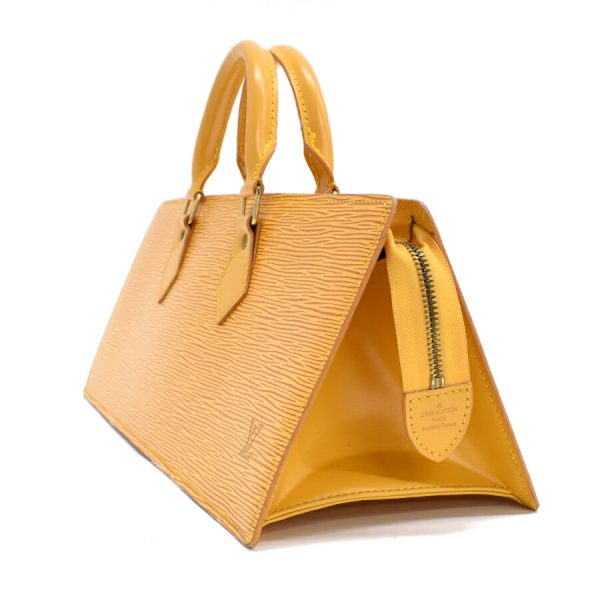 5000009884101496 2 Louis Vuitton Sac Triangle Handbag Epi Leather Yellow