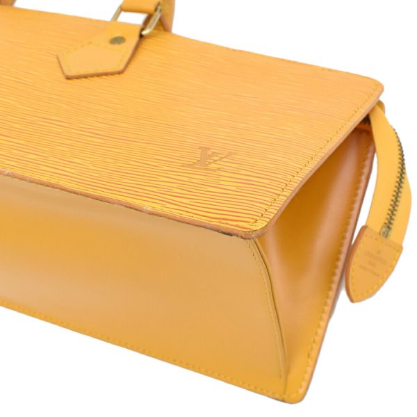 5000009884101496 5 Louis Vuitton Sac Triangle Handbag Epi Leather Yellow