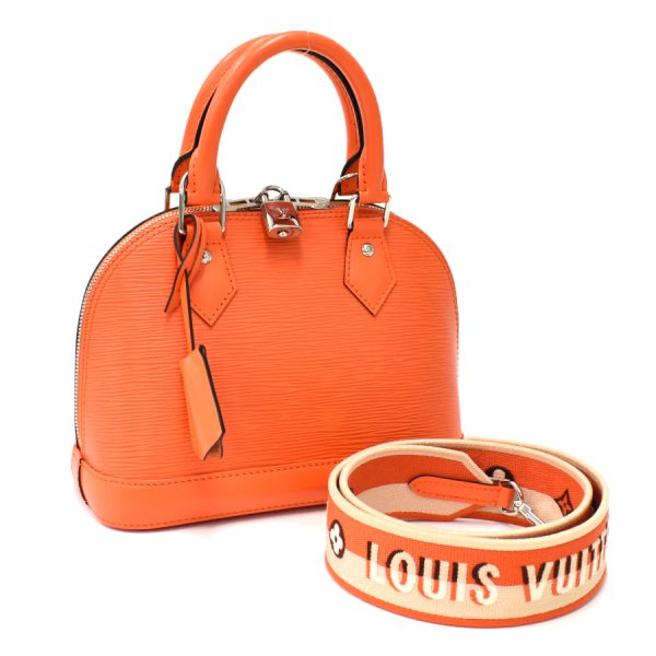 5000009884400280 1 Louis Vuitton Alma BB Epi leather orange