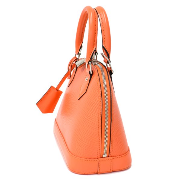 5000009884400280 2 Louis Vuitton Alma BB Epi leather orange