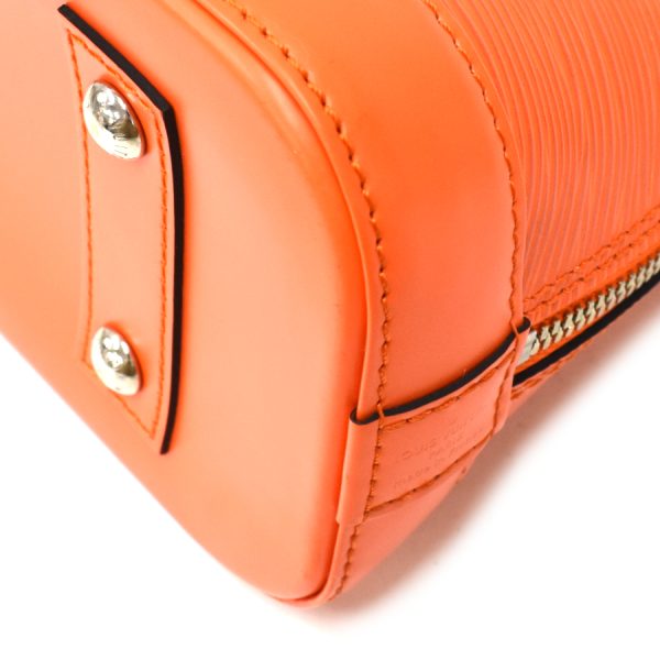 5000009884400280 6 Louis Vuitton Alma BB Epi leather orange