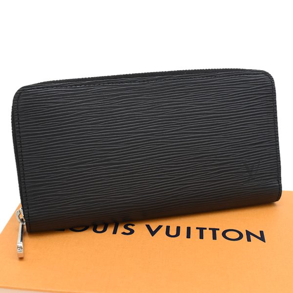 5000010884100224 1 Louis Vuitton Zippy Wallet Epi Leather Noir Black