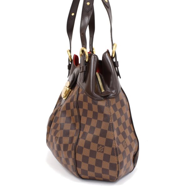 5000017884101193 2 Louis Vuitton Sistina GM Shoulder Bag N41540 Damier Ebene Brown