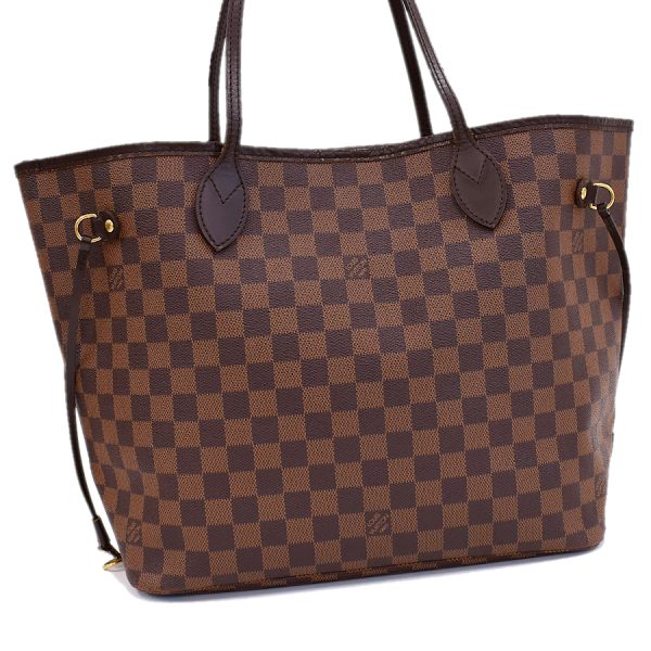 5000017884101220 1 LOUIS VUITTON Neverfull MM N51105 Damier Ebene Brown