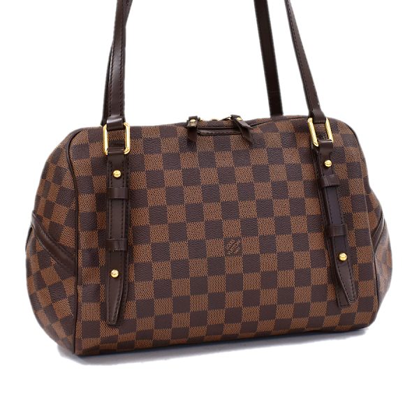 5000017884101223 1 Louis Vuitton Rivington GM Shoulder Bag Damier Ebene Brown