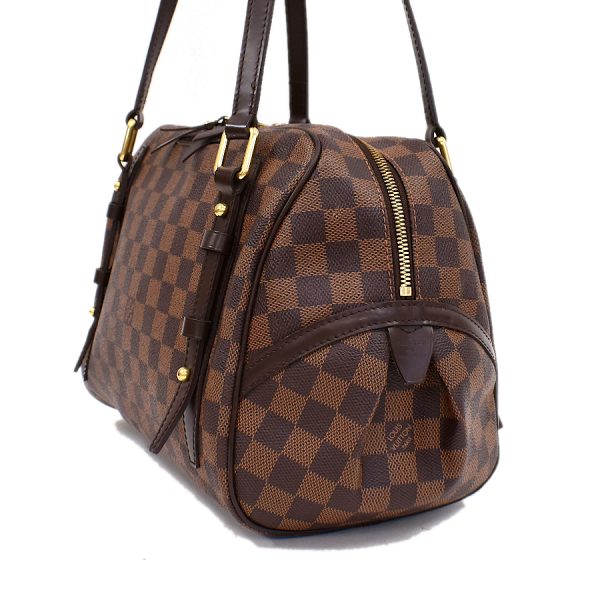 5000017884101223 2 Louis Vuitton Rivington GM Shoulder Bag Damier Ebene Brown